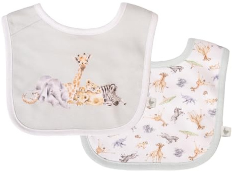 Wrendale Designs - Little Savannah' African Animal Bib Gift Set