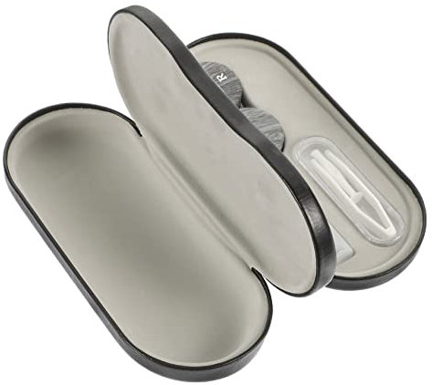 SECFOU 1set Portable Double Glasses Organizer Stylish and Eyewear Storage Case for Home and Travel Lightweight Dual-Purpose Glasses Container Elegant Design