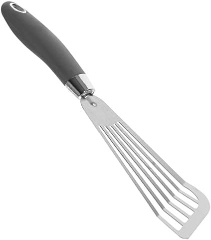 Sosoport 3 Pièces Spatule De Barbecue Spatule à Griller Flipper Gril Spatule Fendue en Métal Flipper Alimentaire Spatule à Hamburger Batteur pour Barbecue Acier Inoxydable
