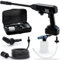 Nettoyeur Haute Pression sans Fil sur Batterie 21V 4.0Ah - Pistolet Lavage Voiture 5Mpa avec Réservoir d'eau Portable pour Terrasse/Facade/Nettoyage Climatisation ​​Professionnel​​ (Noir)