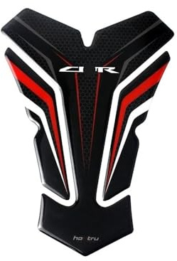 Motorrad Tankaufkleber Für H&on&da CBR 250RR 400 600 RR 900 RR 1000 RR 650F 500R 650R Feuer Blatt Tankpad 3D Carbon Motorrad Tank Pad Schutz Aufkleber