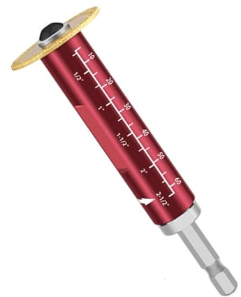 Für Gewöhnliche Bohrmaschinen Geeigneter Rohrschneider Adapter. Einfache Bedienung Für Heimwerker Und Den Professionellen Einsatz. Rohrschneideführung Aus Massiver Aluminiumlegierung Mit Hoher Und