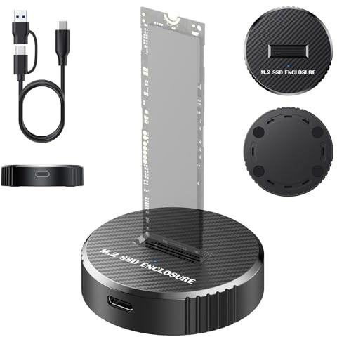 Genérico for 10Gbps Hard Drive Plug and Play | Hard Drive Docking Station for Computer, Mobile Device and Multimedia Storage