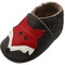 YIHAKIDS Premium Weiche Leder Krabbelschuhe Babyschuhe Kleinkind Lauflernschuhe(Size M,Dunkelbraun,6-12 Monate, 21/22 EU)