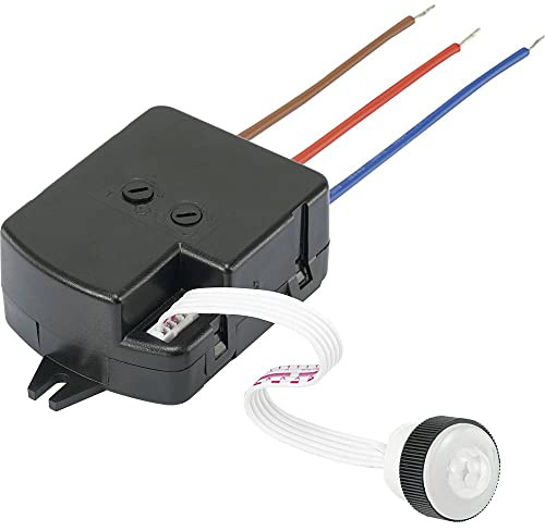 TRU COMPONENTS IR-Bewegungsmelder KMP001-1 230 V/AC 220-240 V/AC 1 Schließer (B x H) 63 mm x 46 mm 1 St.