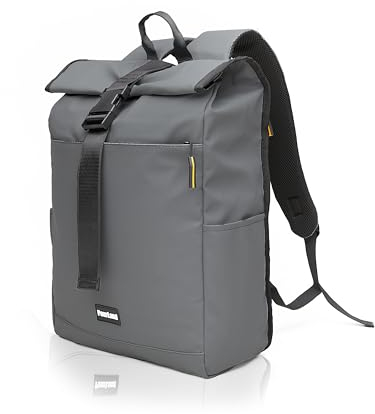 PourLand rollrucksack Wasserdichtrucksack Damen & Herrn Laptorucksack 15,6 Zoll Backpack uni Schulrucksack Fahrradrucksack Rucksack für Reise Büro Arbeit…