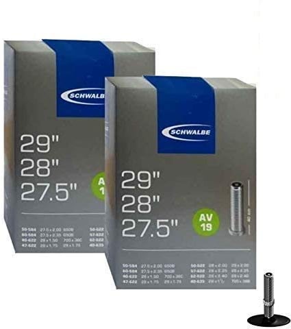 -Schwalbe 2 x Fahrradschlauch 28 Fahrrad Schlauch AV19