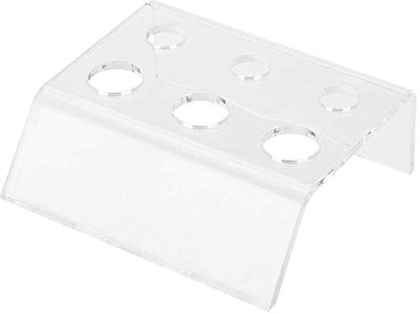 Tintenbecherhalter, Tattoo Ink Holder 5Pcs gewölbte Acryl Tattoo Permanent Make-up Microblading Pigment Cup stehen Tintenhalter