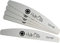 Pure Nails Halo Elite Zebra Moon Nail Foam Files - 100/180 Grit (Pack Of 5)
