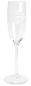Excelsa Fine Quality Set 6 Flute, Glas, transparent