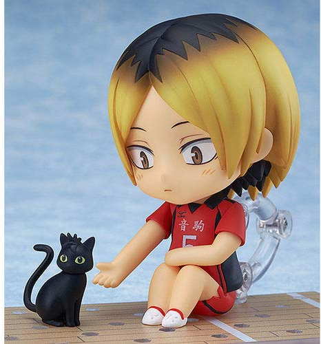 Aoemone Haikyuu !!Kenma Kozume Q Version Nendoroid Actionfiguren Spielzeug Mit Zubehör Und Beweglichen Gelenken Anime Figuren Charakter Modell PVC Statisches Bild Statue Sammlerstücke/Ornamente