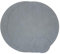 Nikalaz Rund Platzsets und Untersetzer aus Recyceltem Leder, Tisch-Sets, 2 Stück Tisch-Matten, Platzdeckchen 33 cm (Schmutzig Grau)