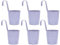 Happyyami Blumentopf Hängetöpfe 6PCS H? Schmiedeeisen Garten Balkon Im Freien Décor Schmiedeeisen Garten T? H? Rack Wand Halterung für Blument? Laternen Hängend Hängend Hängend Blumentopf Hängend