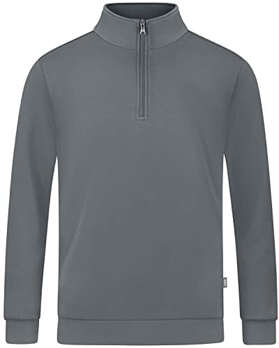 JAKO Organic Ziptop graugraugrau, 3XL Herren