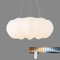 Schwebende Wolke Pendelleuchte LED Cloud Deckenleuchte Deckenleuchte Kinderzimmer Deckenleuchte mit Aufhängedraht für Schlafzimmer, Jungen Mädchen Schlafzimmer, 15W, Stufenlos dimmbar