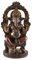VOGLER Joh. Vogler GmbH Ganesha indischer Gott des Glücks - Tempelbogen sitzend bronziert by Veronese