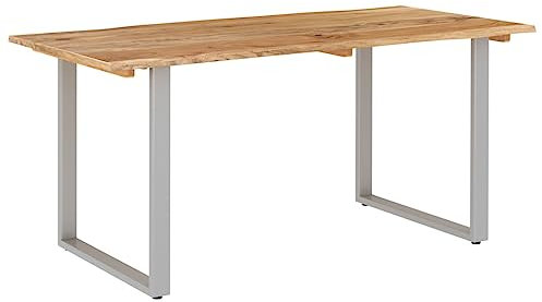 vidaXL Esstisch 160x80x76 cm Massivholz Akazie