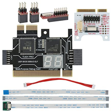 Daoco TL631 Pro Ordinateur Portable Universel PCI Carte de Diagnostic PC PCI-E Mini LPC Carte mère analyseur de Diagnostic testeur Cartes de débogage
