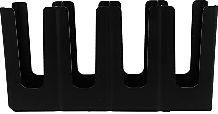 Housoutil Verstellbarer Faltbarer Pappbecherhalter Für Cafés Und Restaurants Praktisches Schwarzes Aufbewahrungsregal Für Einwegbecher Hygienisch Faltbar Und Platzsparend Leicht Zu Reinigen