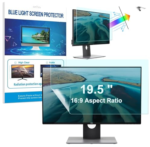 HaruYo 19.5‑Inch Computer Monitor Anti‑Blue‑Light Filter, Screen Protector