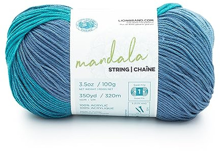 Lion Brand Yarn Mandala-Garn, Tune