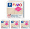 STAEDTLER 8020-70 - Fimo Soft Normalblock, Modelliermasse, 57 g, sahara, 1 Packung (Packung mit 4)