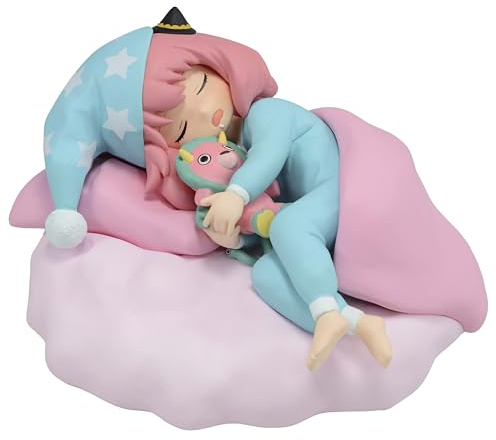 Banpresto BP88880 Anya Forger Spyxfamily Break Time Collection Pyjamas Ver., 9 cm, Mehrfarbig