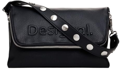 Desigual Women's Accessories PU Across Body Bag, Black