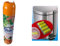 Conny Clever Mülleimer Deo Lufterfrischer Starterset mit Limone und Orange Duft, Spray, 5 Stück, 300 ml, Orange