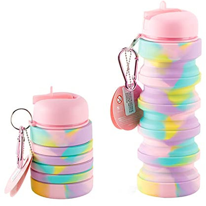 MOIDHSAG Pajita Camping Deportes Viajes Ciclismo Hervidor de Agua Plegable Fuga Hervidor de Agua Vaso