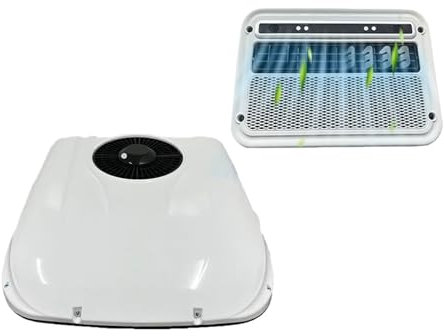 12V Cooling RV Rooftop Air Conditioner Electric Parking Air AC Unit For Motorhome Truck Camper Van Caravan