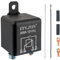 EPLZON 200A 12V DC 4 Polig SPST Auto Relais Batterie Trennrelais für Motorstarter LKW Motorrad Marine RV