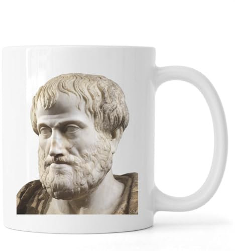 Atspauda Griechischer Philosoph Aristoteles Keramik Tee Kaffee Tasse Weiß