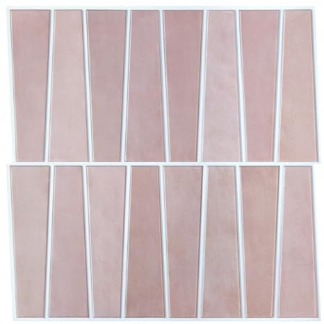 Commomy Fliesenaufkleber Klebefliesen Küche Küchenrückwand Bad