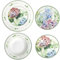 Brandani 51180 TAVOLA 18 PZ FLORA PORCELLANA 26,5/22,5/19