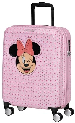 American Tourister Funlight Disney Spinner 55/20 Minnie Lenticular Pink