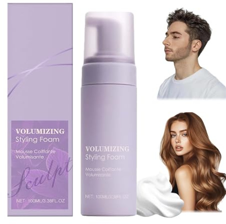 Clawrex Volumen Schaumfestiger, Styling Haarschaum, Haarstyling Mousse, Lang Anhaltende Formgebung Ohne Klebrigkeit, für Voluminöses & Leichtes Haar, Lockenschaum Haarstyling, Ideal Für Alle Haartypen