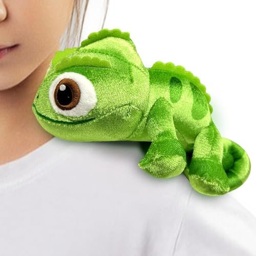 Pascal Kuscheltier Schulter, Pascal Schulter Plüschtier, Chamäleon Kuscheltier, Chamäleon Pascal Plüsch, Pascal Shoulder Plüschpuppe, Geschenk for Jungen Mädchen Fans