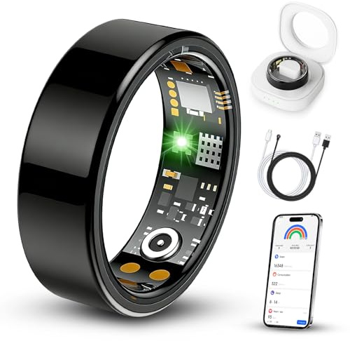 BENIO Gen4 Smart Ring Health & Fitness Tracker Step Counting | 2026 Upgraded,for Women Men, Waterproof, Heart Rate,Blood Oxygen,Sleep Monitoring,Step Counting,No Subscription