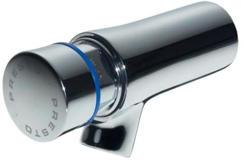 Robinet simple mural Néo - Saillie 65mm - Eau froide 15 secondes
