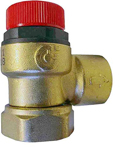 Altecnic 6 Bar Pressure Relief Valve with Loose Nut Connection - A311501CST