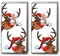 20 Taschentücher (2x 10) Taschentücher Rudolph/Rentier/Winter/Weihnachten