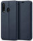 BEZ® Coque pour Huawei P30 Lite, Etui Housse pour Huawei P30 Lite en Cuir Premium Flip Case Portefeuille, à Rabat avec Porte-Cartes de Crédit, Fermeture Magnétique, Bleu