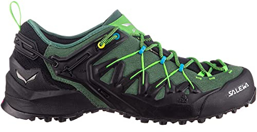 SALEWA Scarpe Wildfire Edge GTX, Myrtle-Fluo Green, UK 10,5