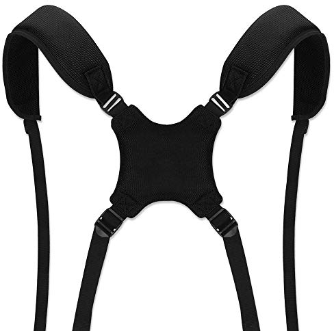 Universal verstellbare wasserdichte -Schultergurte für alle Marken Stand Bag (komplett schwarz (innen und auÃŸen))