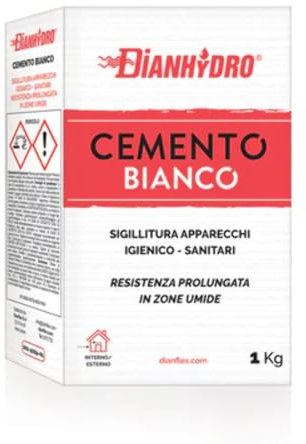 Cemento Bianco Kg 1 Dianhydro