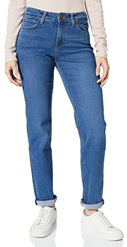 Lee Marion Straight Jeans, Mid Ada, 27W / 33L Femme