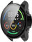BoLuo Silicona Funda para Xiaomi Mi Watch Color Sport Case,PC Plating Película Templada Caso Smartwatch, Flexible Protectora Cover Case para Xiaomi Mi Watch Color Sport Accessories (negro)