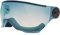 Ersatzvisor zu Skihelm Alpina 2024/25 Arber grau-blau