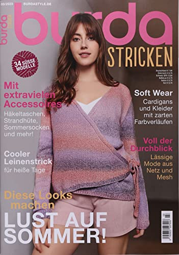 burda stricken 3/2023 Lust auf Sommer!